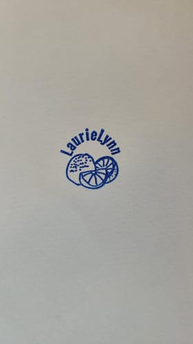 Customer photo review of Small Self-Inking Stamp﹘US
