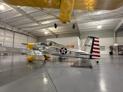 Customer photo review of Your Custom Aircraft Silhouette Metal Wall Art