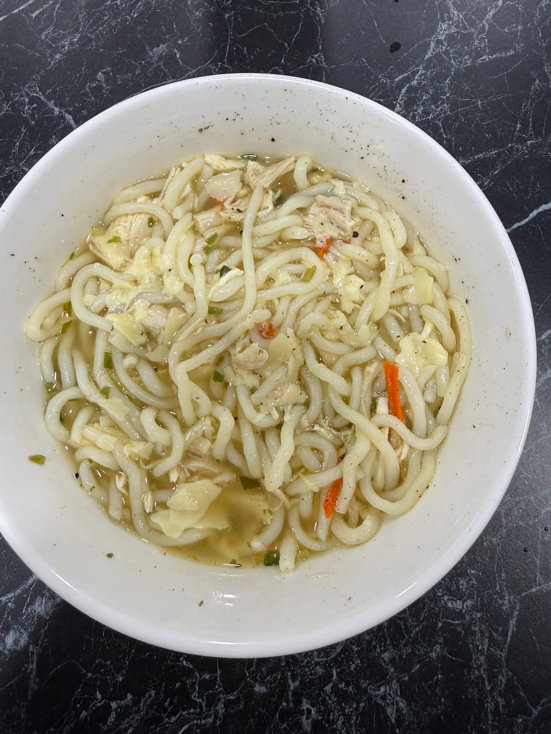 Customer photo review of Qetoe Low Carb High Protein Instant Cup Noodle - COMBO 6 PACK
