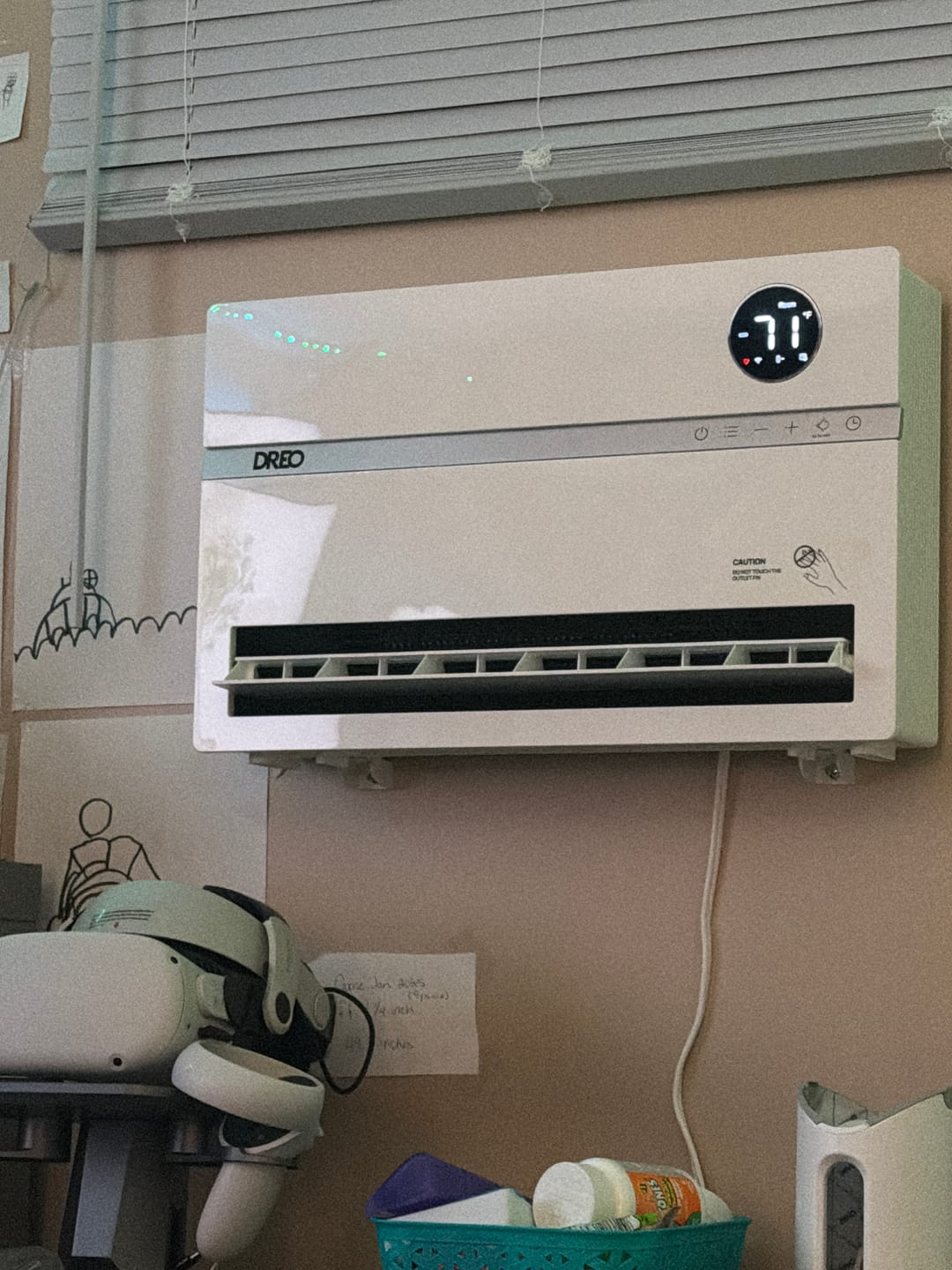 Customer photo review of Smart Wall-Mounted Heater 719S