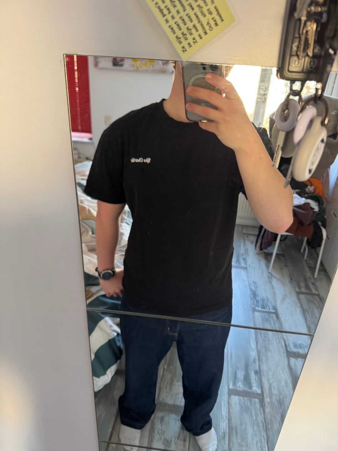 Customer photo review of Black T-shirt