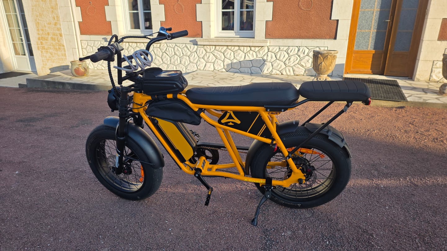 Customer photo review of Gifts Pack（Includs – Foot Peg, Fender & Chainguard!）