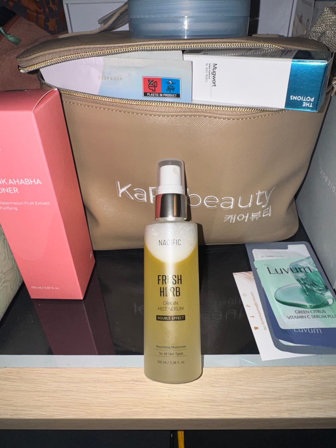 Customer photo review of NACIFIC Fresh Herb Origin Mist Serum (100ml) - Revitaliserende og fuktighetsgivende ansiktsmist