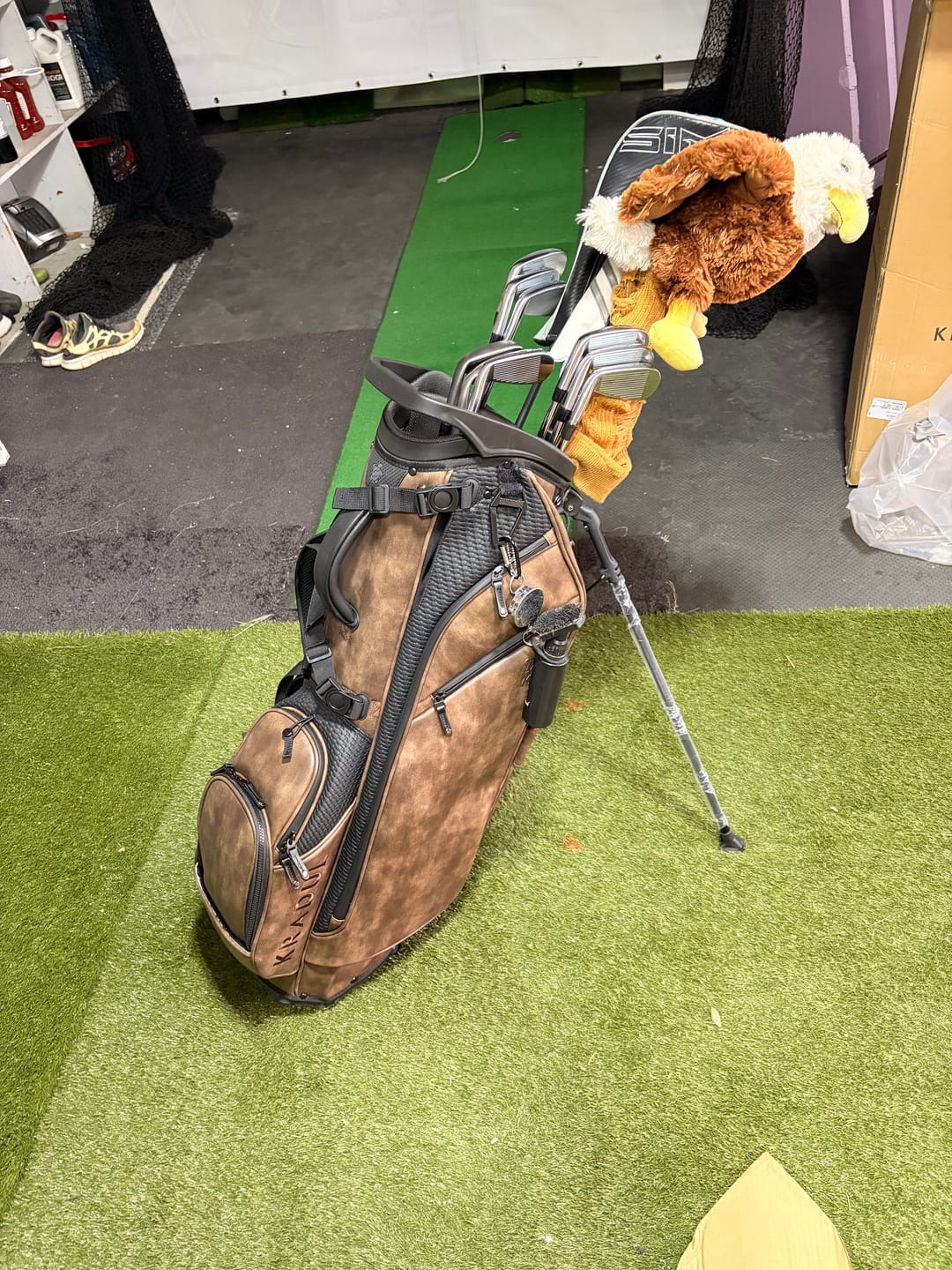 Customer photo review of LUX G-Exotics 8.5” Carry Bag: Woven & Weathered