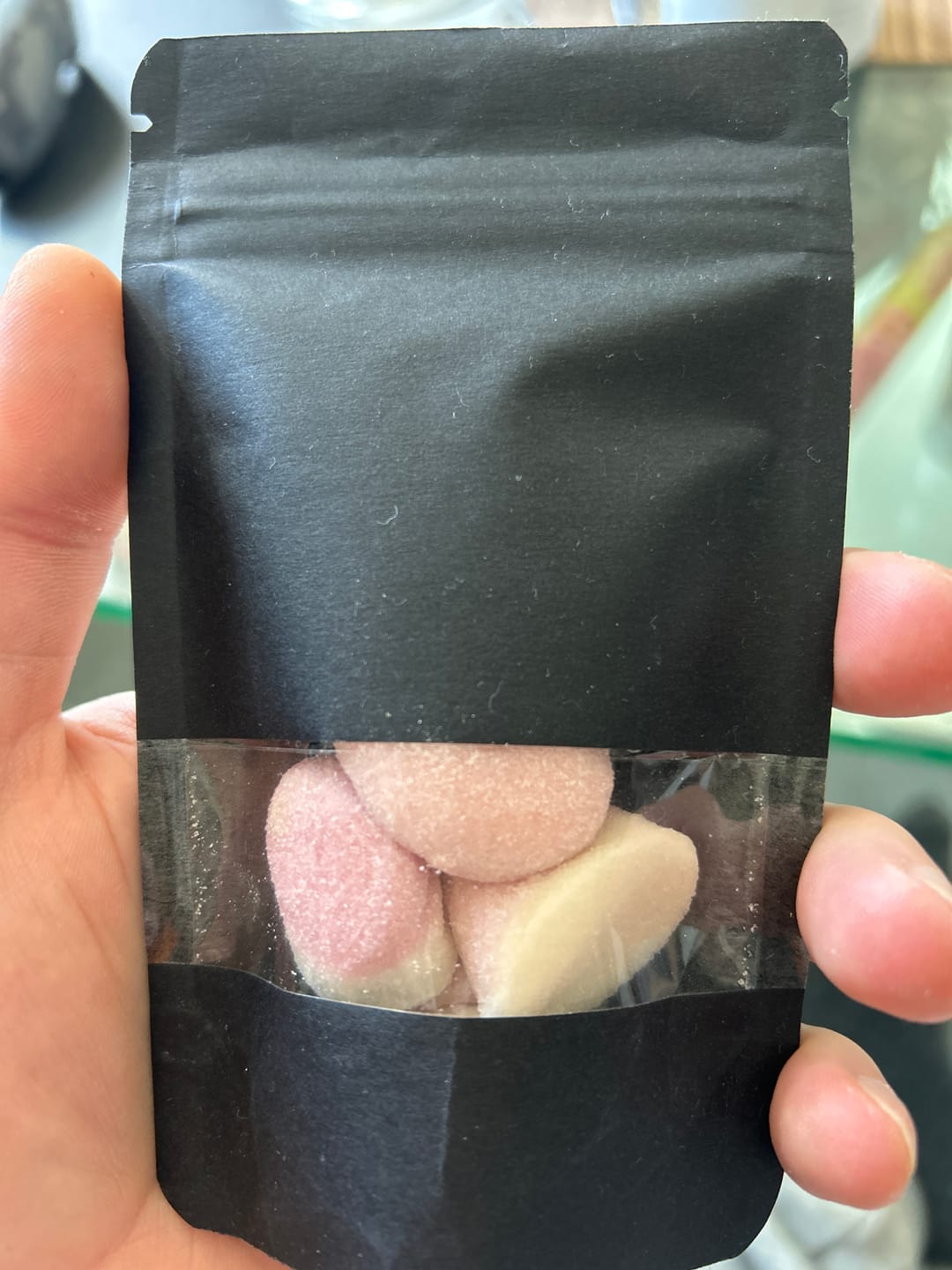 Customer photo review of 🍄 4-Pro-Met Mushroom Gummis