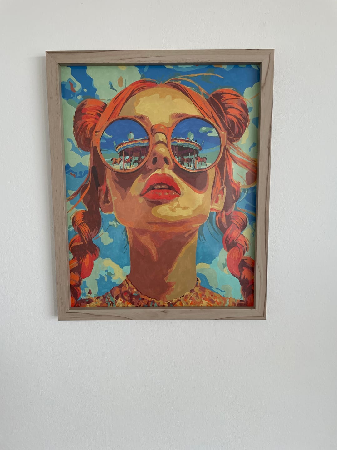 Customer photo review of Malen nach Zahlen - Ingwerkarussell