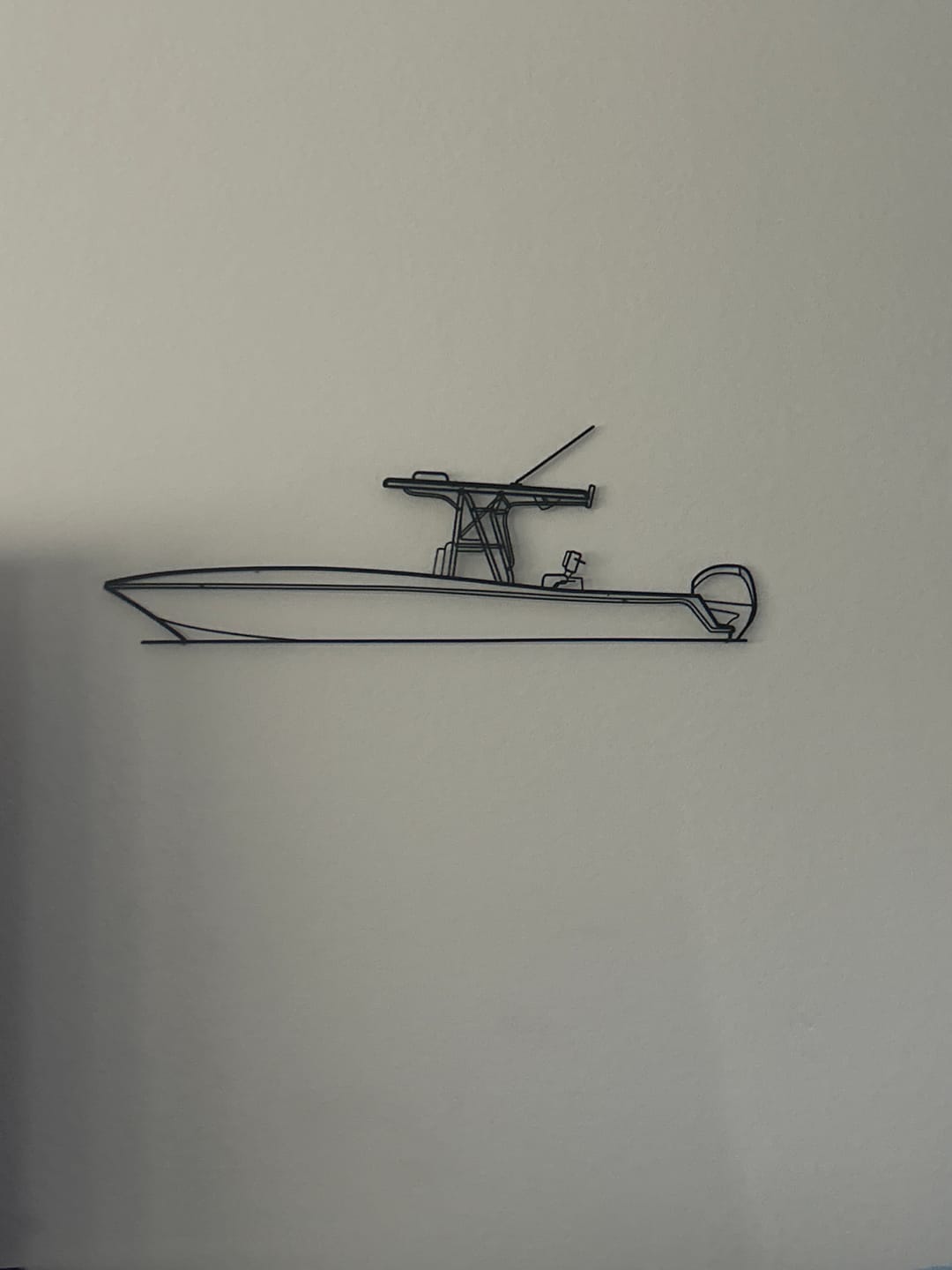 Customer photo review of 290B 2009 Silhouette Metal Wall Art