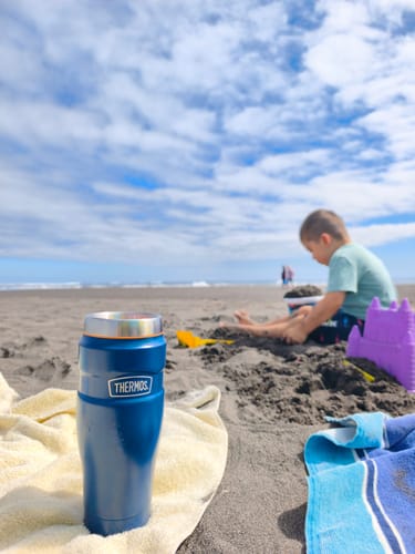 Customer photo review of TERMO MUG ACERO INOX KING 470ML MATT NAVY