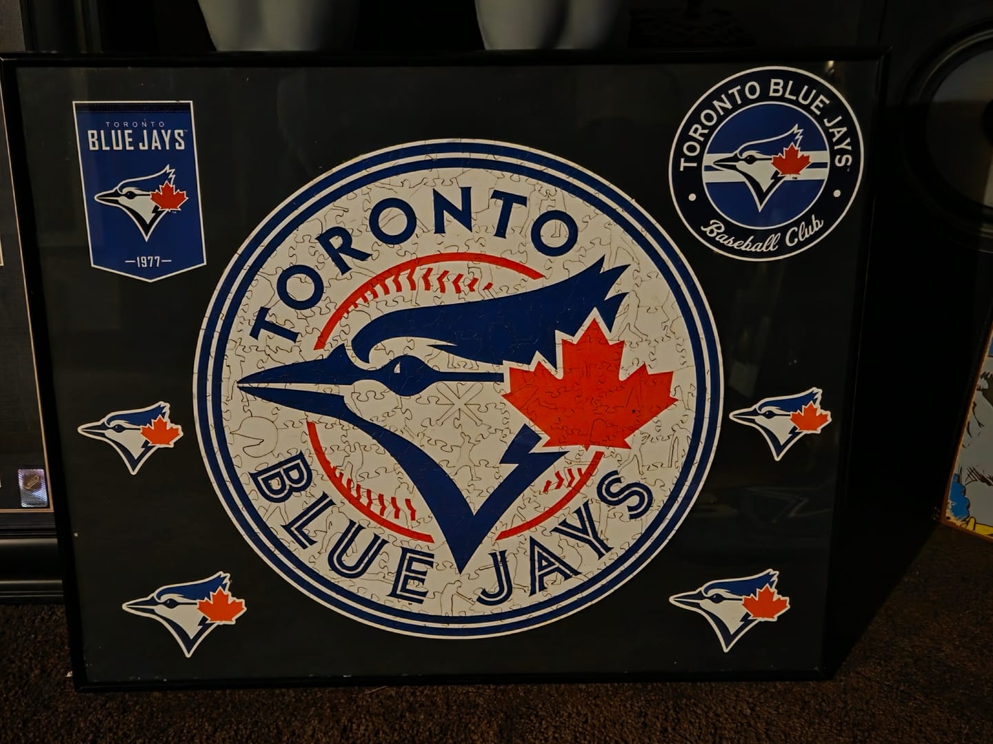 Customer photo review of Toronto Blue Jays™ - Wooden Puzzle