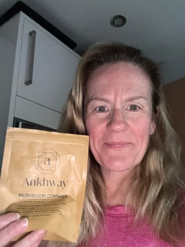 Customer photo review of Mushroom Gummies