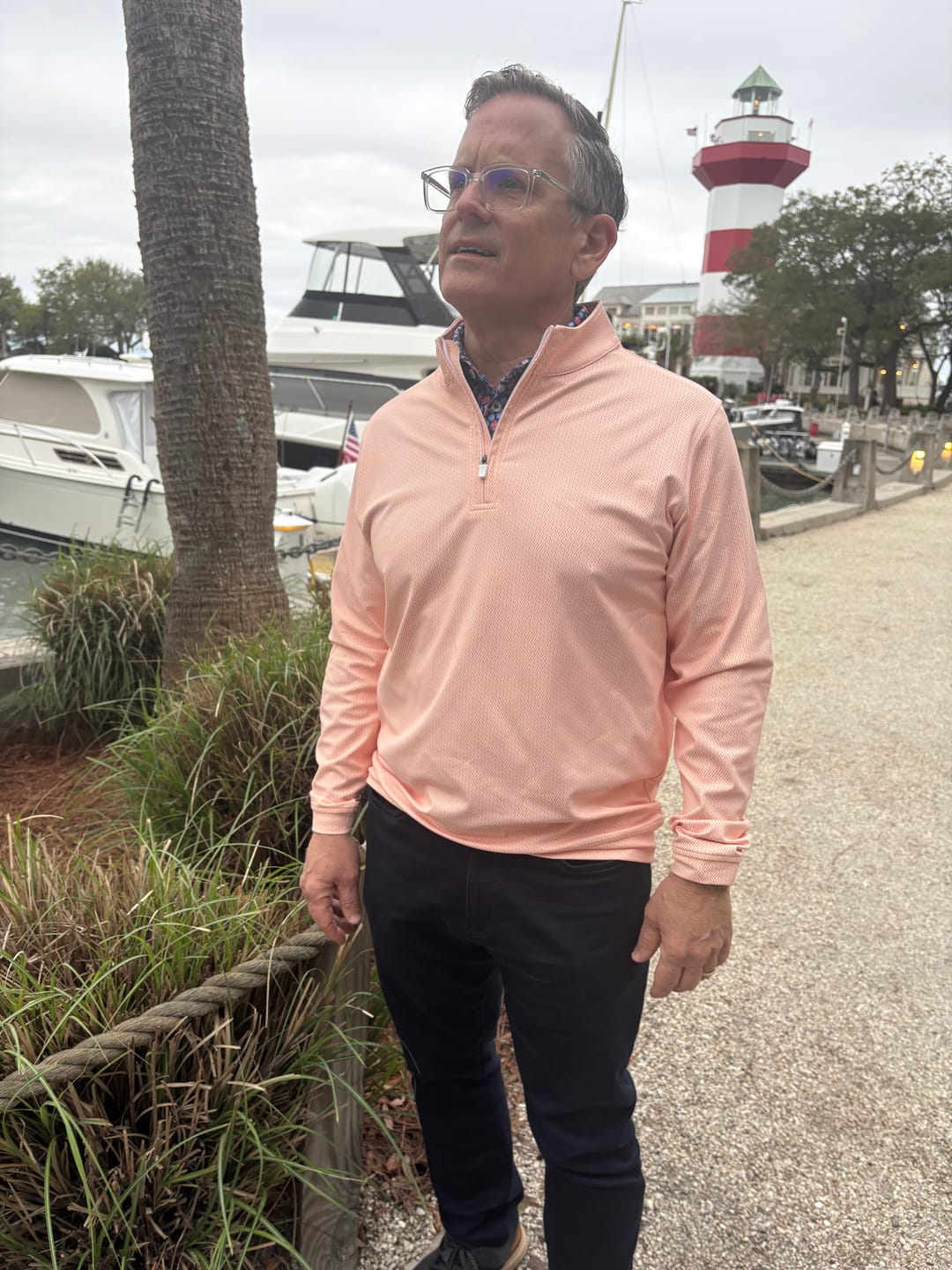 Customer photo review of Luxe 1/4 Zip - Sale