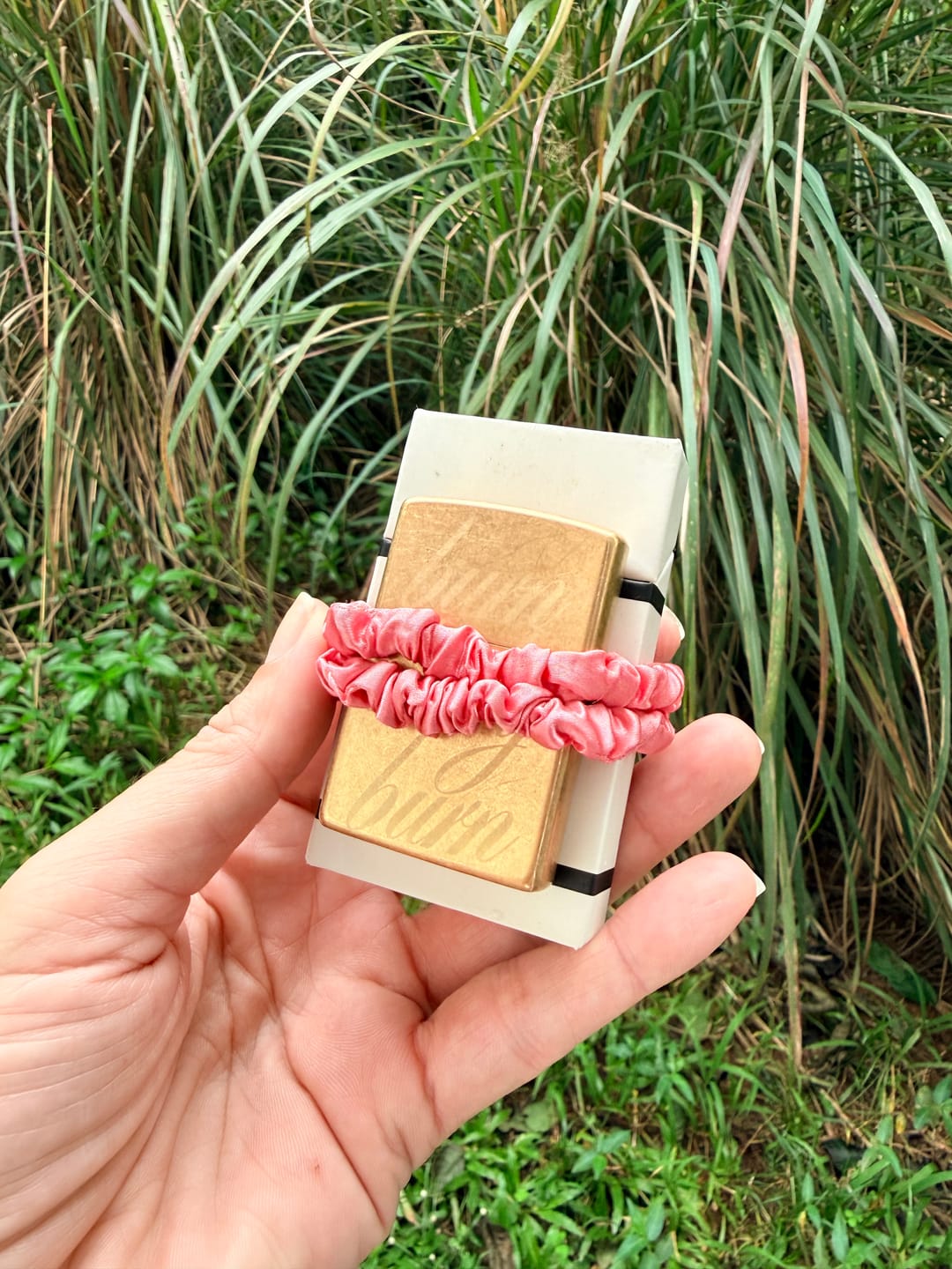 Customer photo review of "Burn Baby Burn" Zippo Lighter