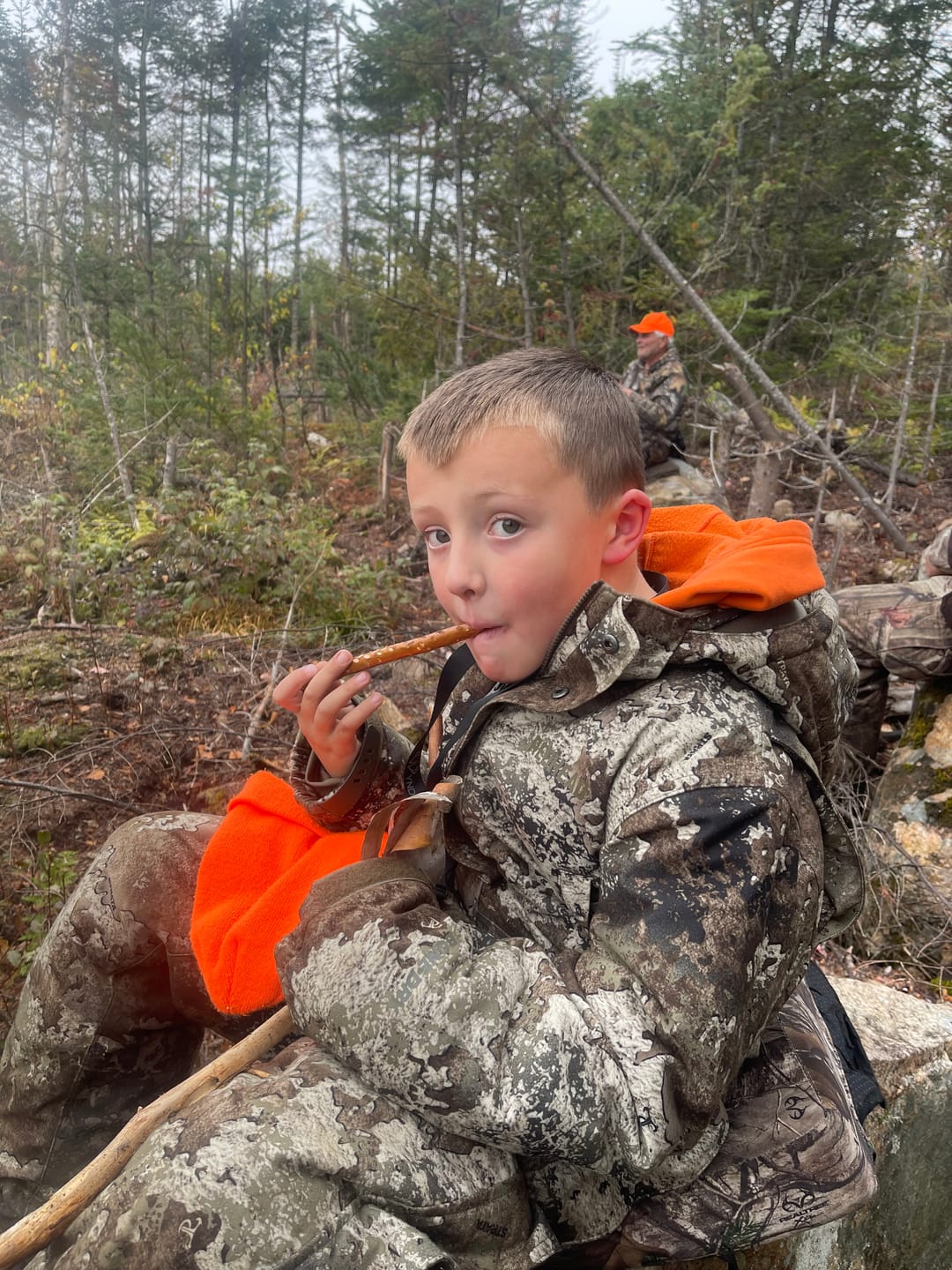 Customer photo review of VisST 270° See Through Ground Blinds | Pop Up Portable Blinds for 2 3 Person Deer Hunting with Silent Magnetic Door