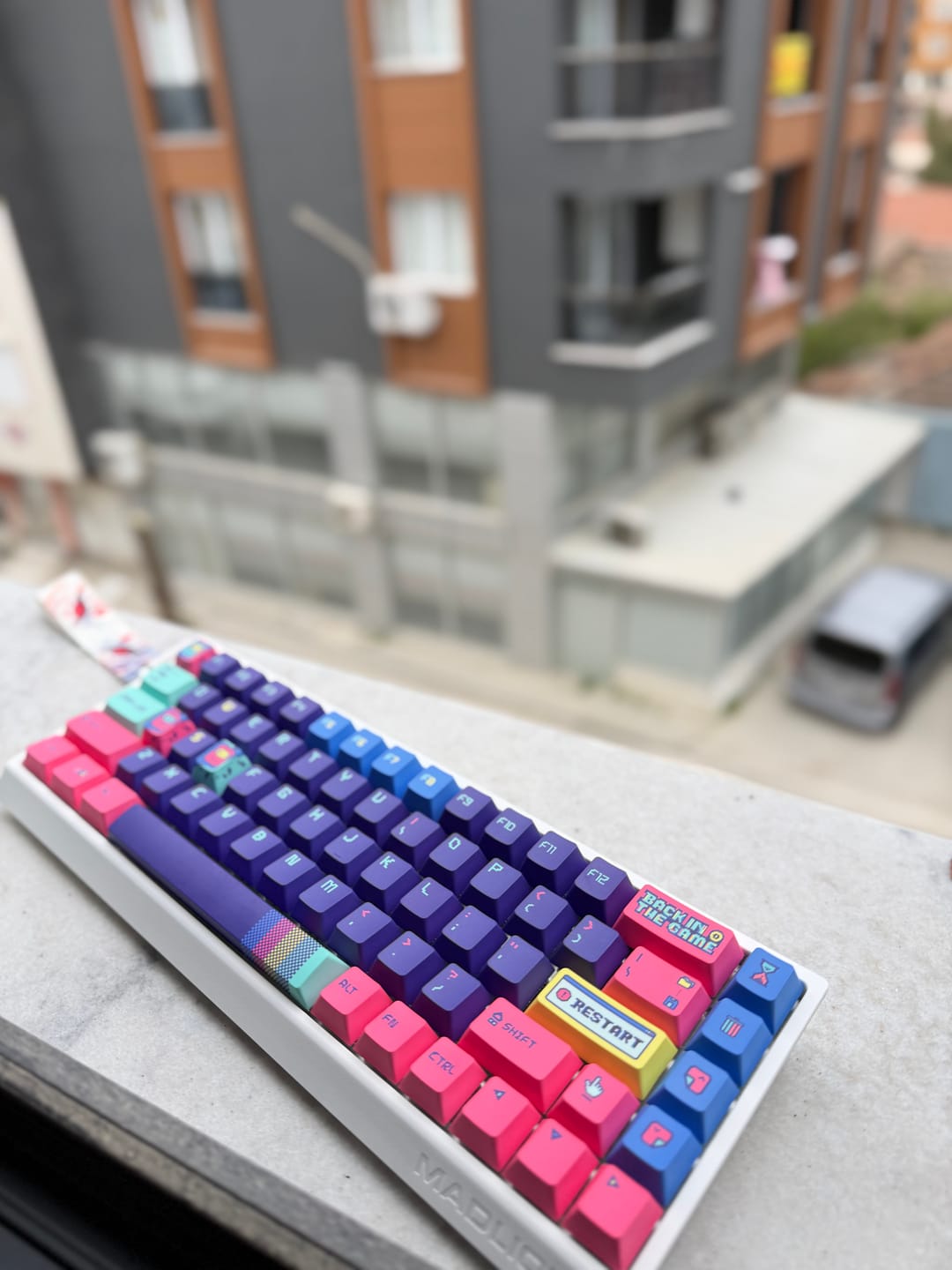 Customer photo review of KeyTok Back in the Game Tuş Takımı