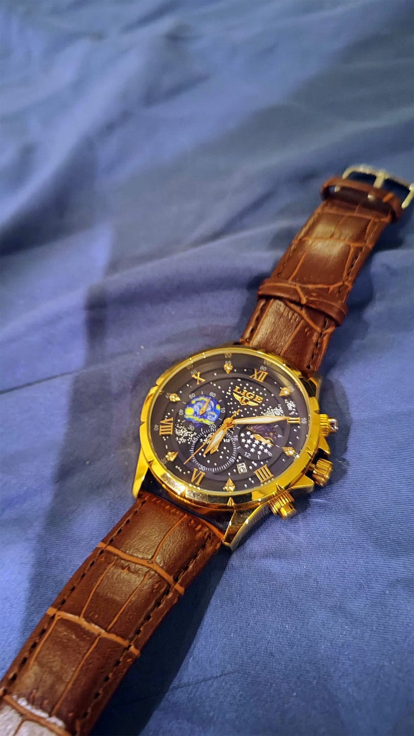 Customer photo review of LIGE - Azure