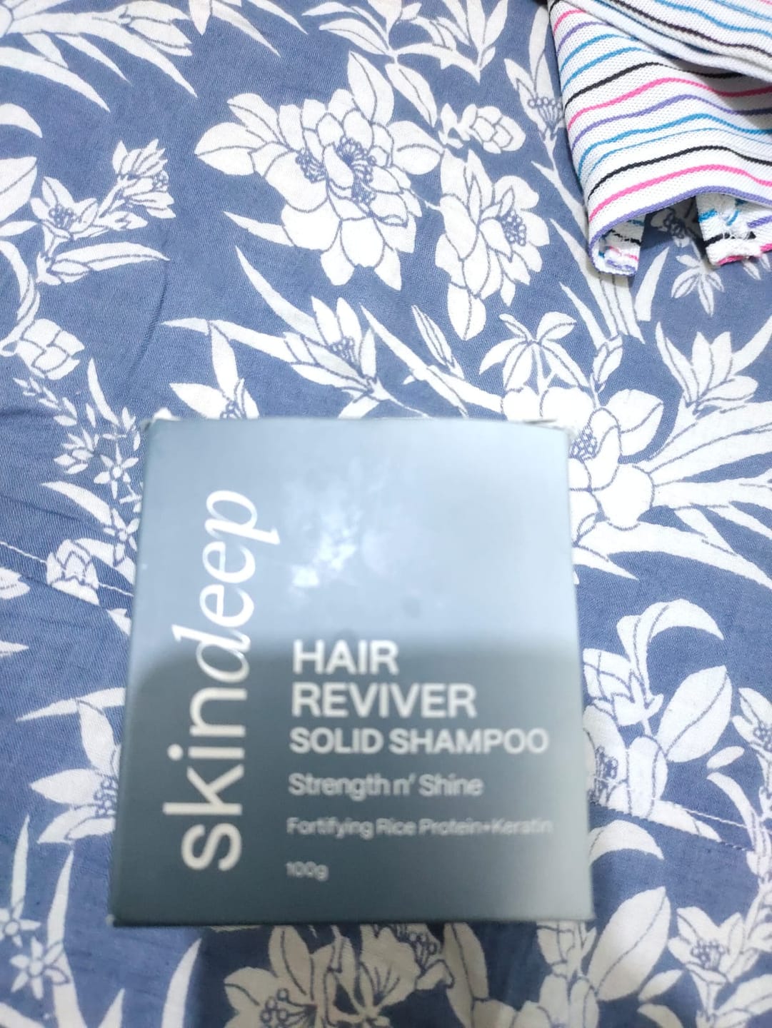 Customer photo review of HAIR REVIVER - Rice Protein Solid Shampoo
