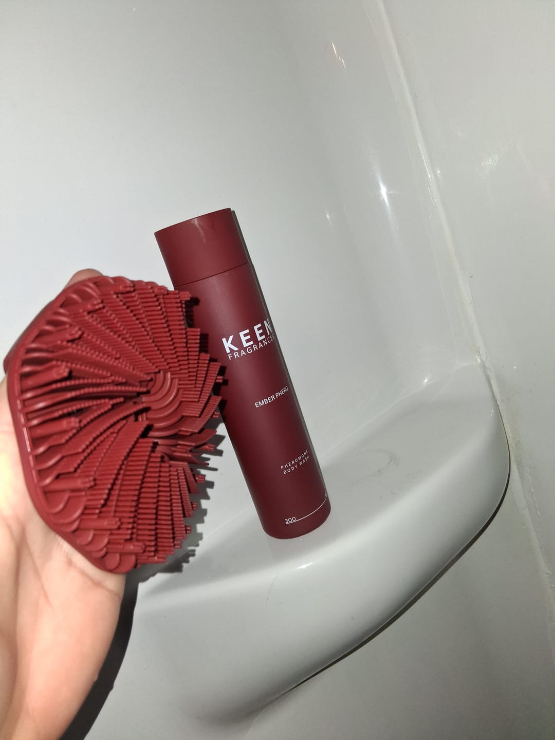 Customer photo review of Anti-Bacterial Silicone Scrubber