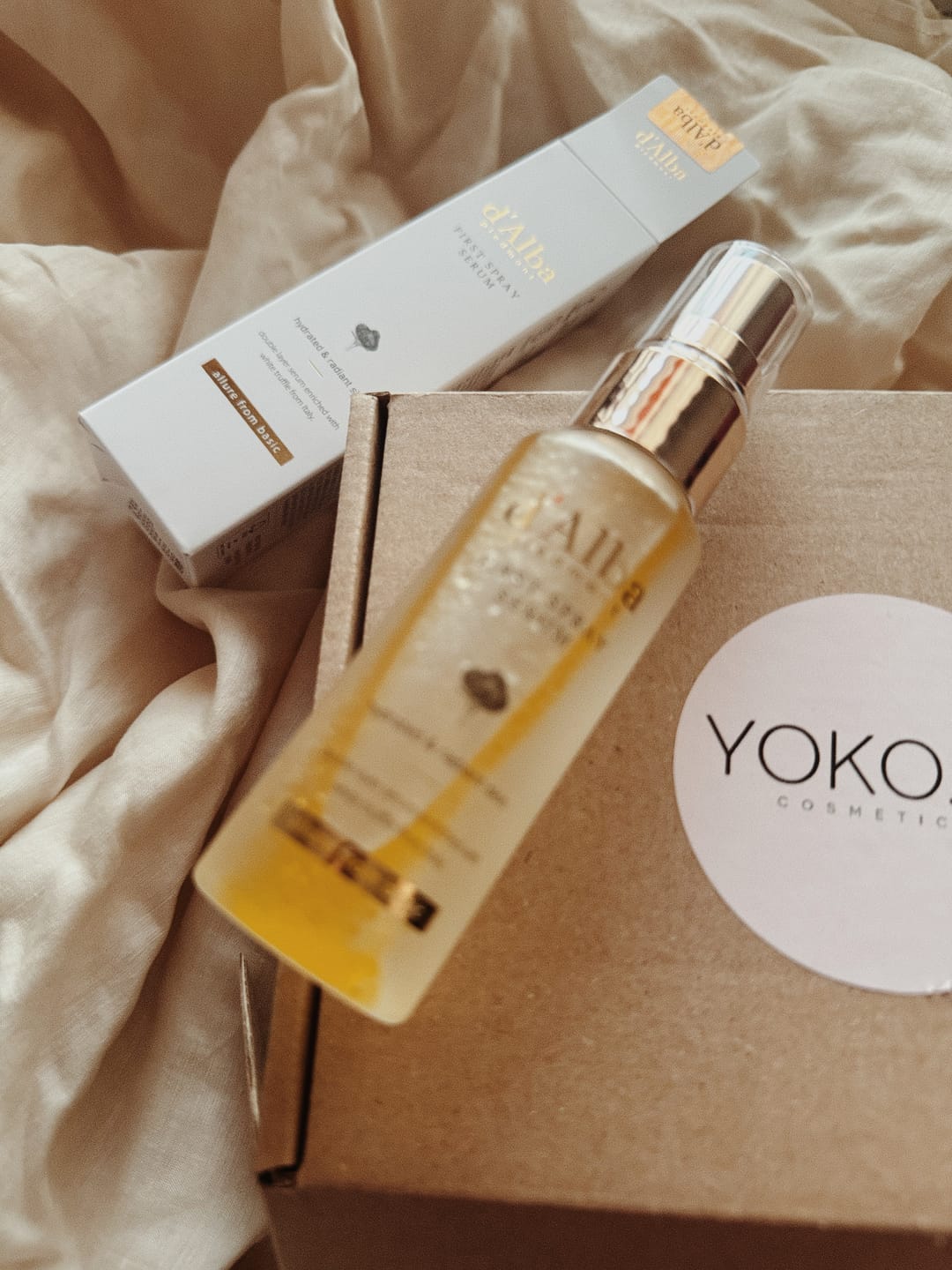 Customer photo review of Barojošs izsmidzināmais līdzeklis-serums ar baltajām trifelēm d'Alba White Truffle First Spray Serum