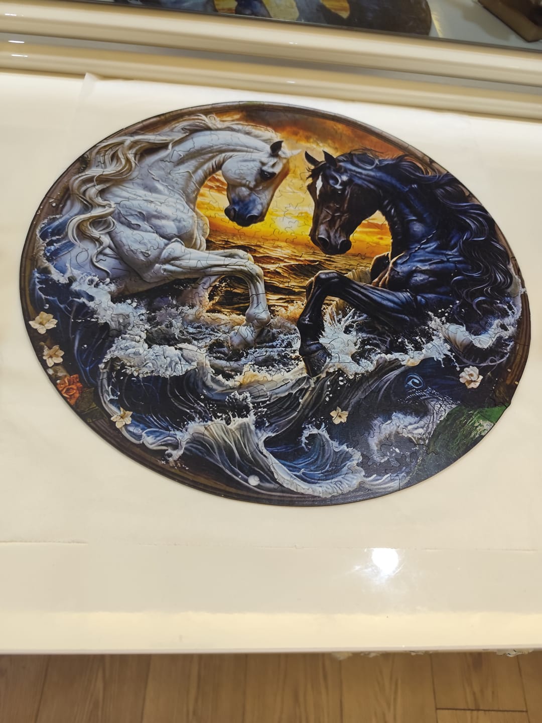 Customer photo review of Ebedi Düello - Ahşap Puzzle