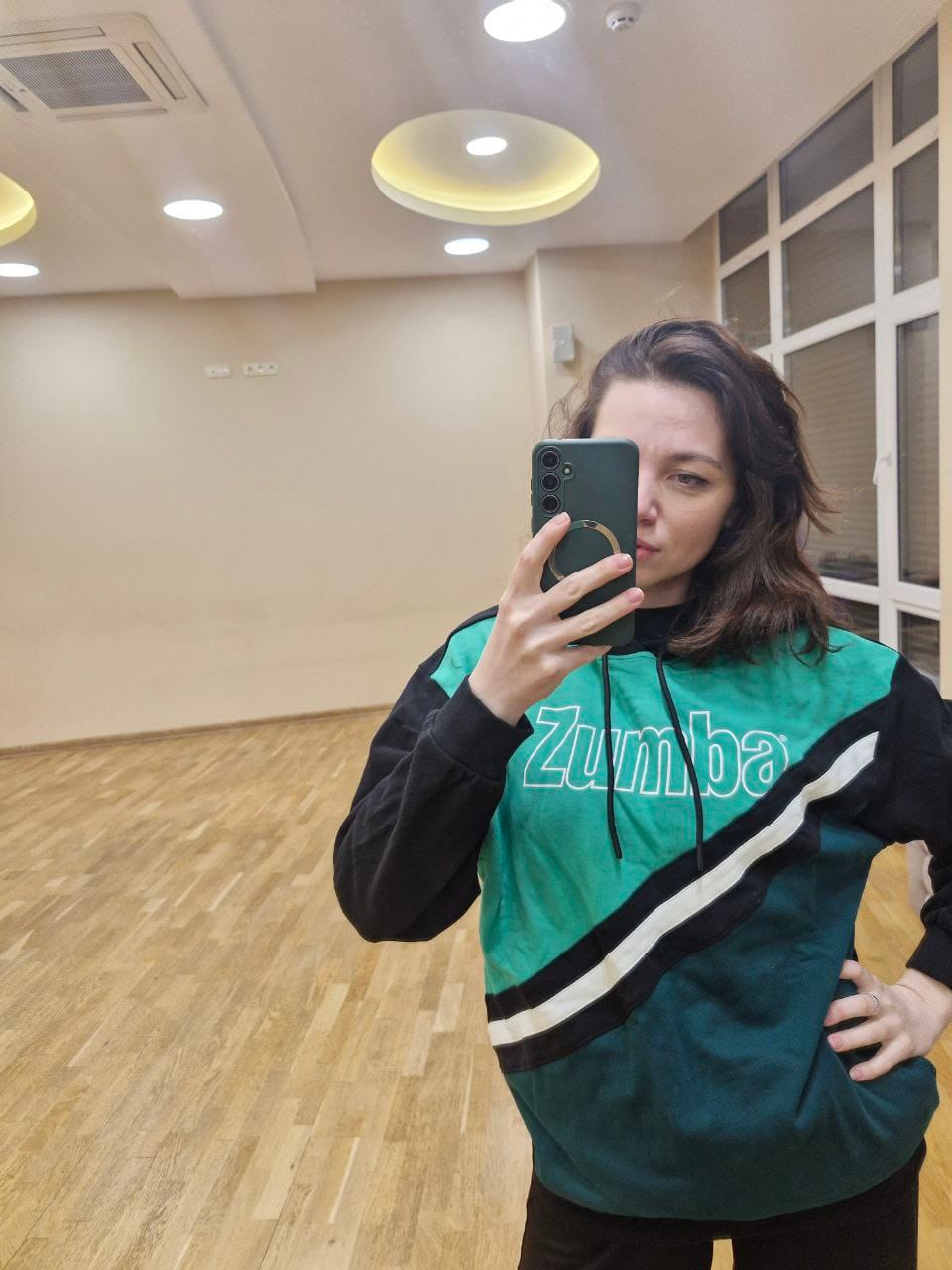 Customer photo review of Apres Zumba Unisex Pullover Hoodie