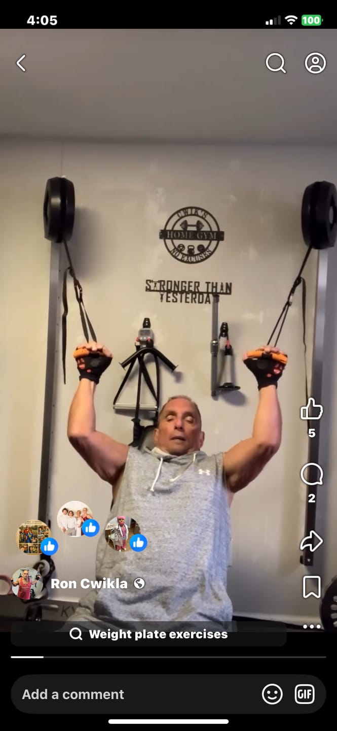 Customer photo review of Wall Adjust for Kynett FIT Flywheel
