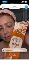 Customer photo review of CitraGlow™️ Orange Enzyme Exfoliating Gel