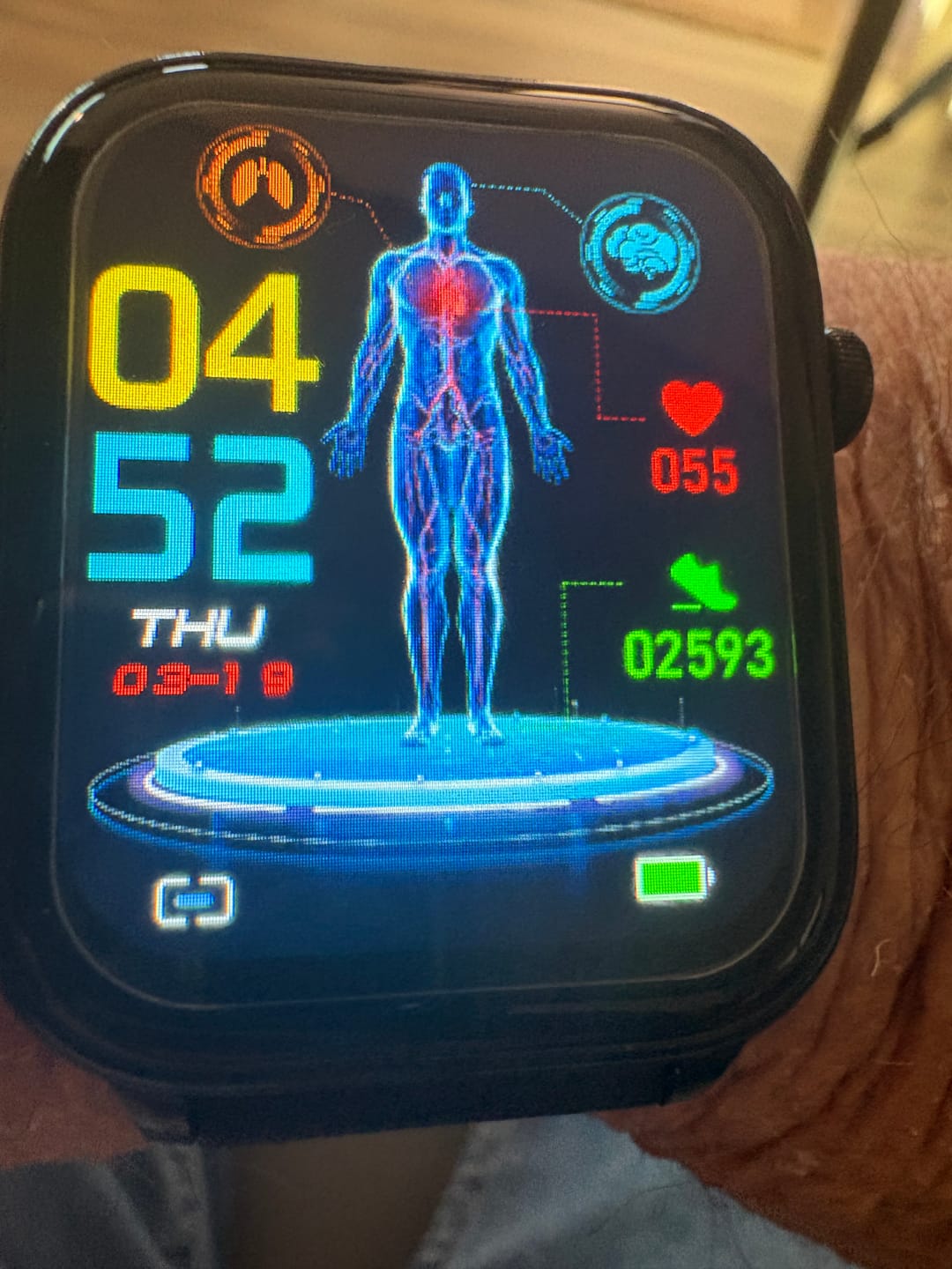 Customer photo review of FITAOS Pro 6 ECG blood glucose Intelligent micro-physical examination Stress monitoring Smartwatch