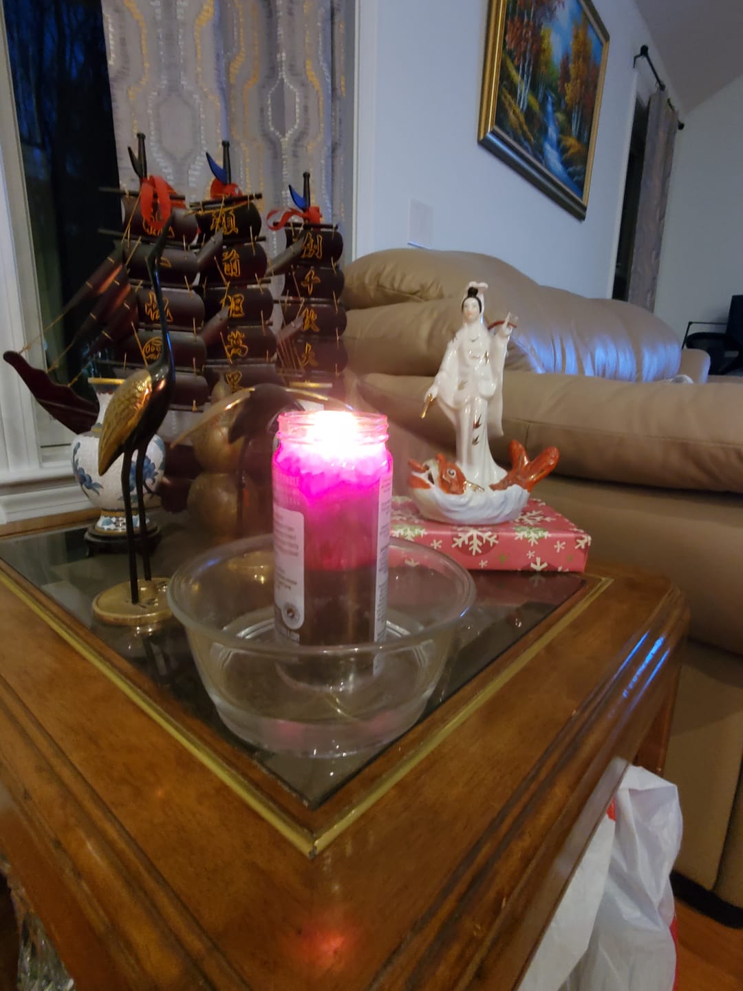 Customer photo review of Obstacle Remover Magic Candle