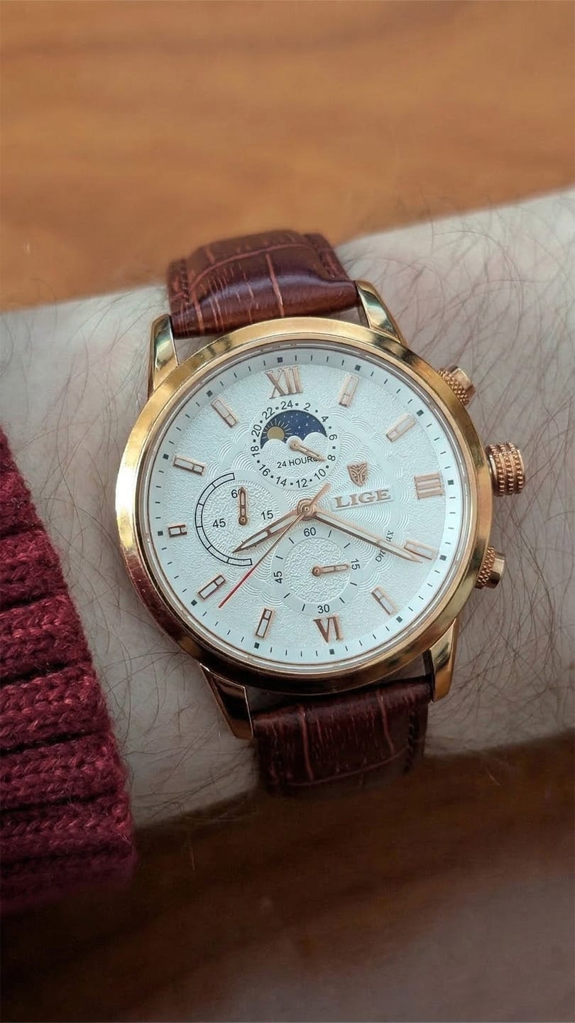 Customer photo review of LIGE® Classic Sports Watch