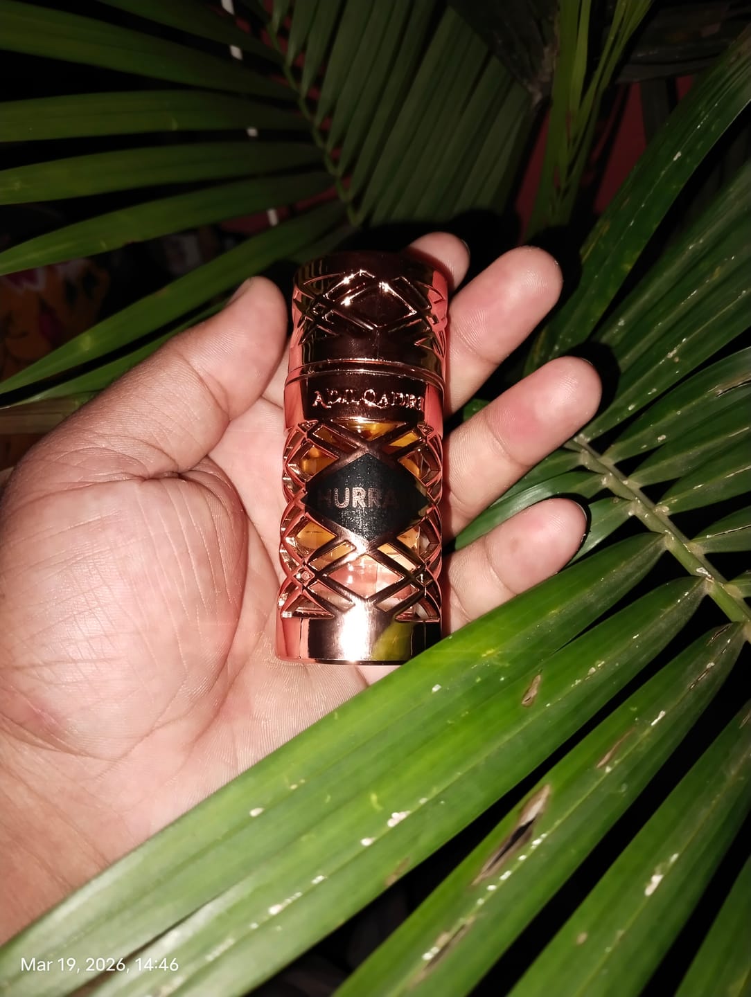 Customer photo review of Hurram Attar Perfume 10ml