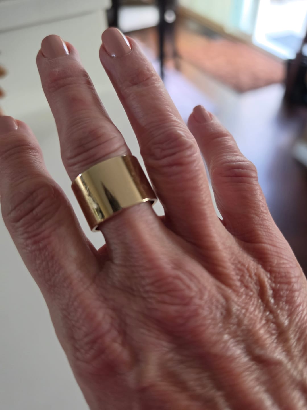Customer photo review of Thick Flat Ring