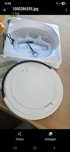 Customer photo review of HOME BUDDY –  3 in 1 Saugroboter mit Wischfunktion