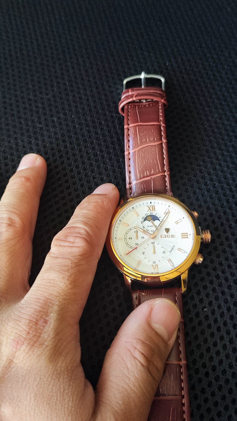 Customer photo review of LIGE® Classic Sports Watch