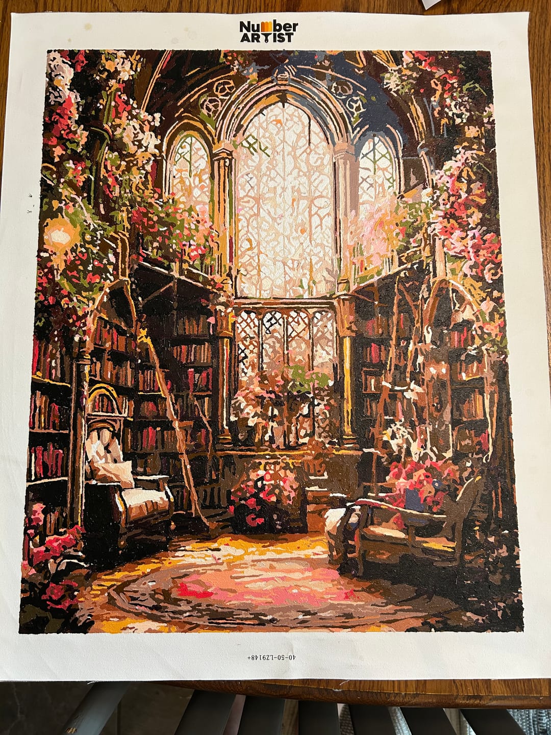 Customer photo review of Enchanted Floral Library