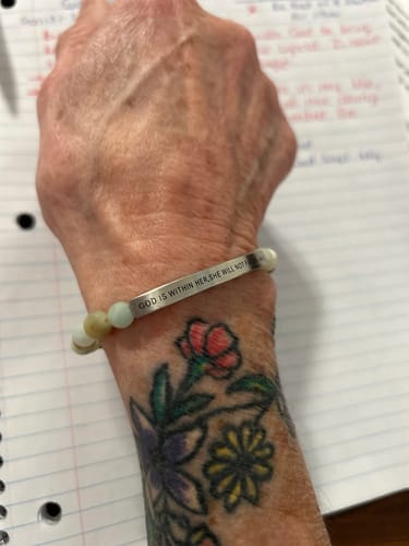 Customer photo review of GOD IS WITHIN HER SHE WILL NOT FAIL - Psalms 46:5
