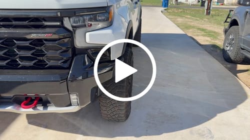 Customer video review of 2" Hubcentric Wheel Spacers for Chevy Silverado / GMC Sierra 1500