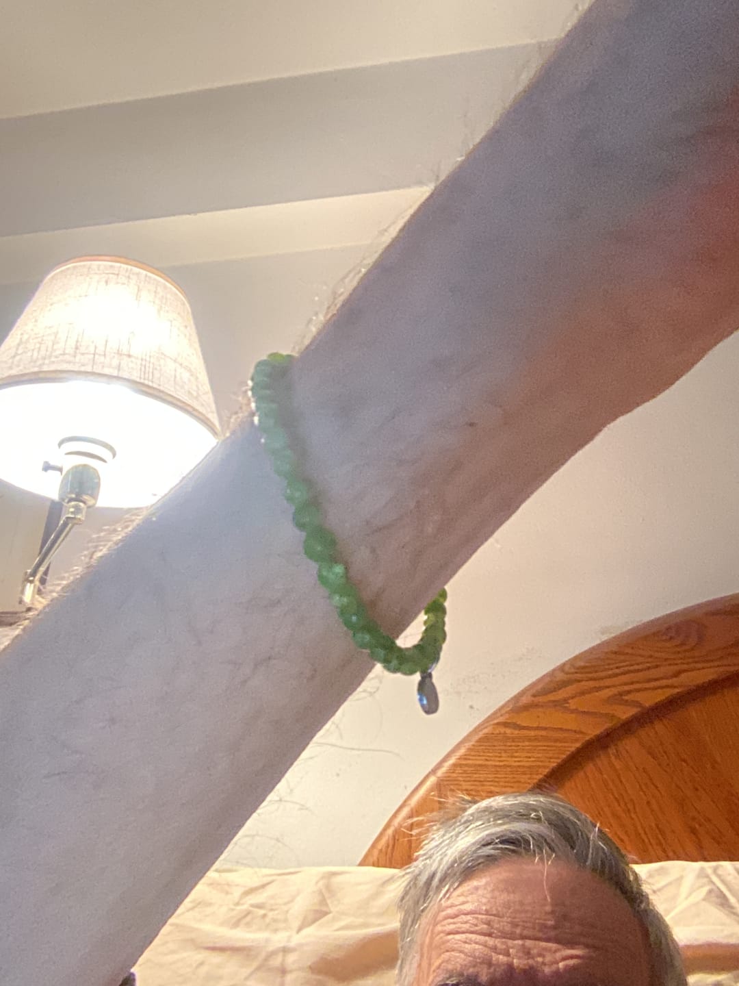 Customer photo review of Peridot Bracelet Mini
