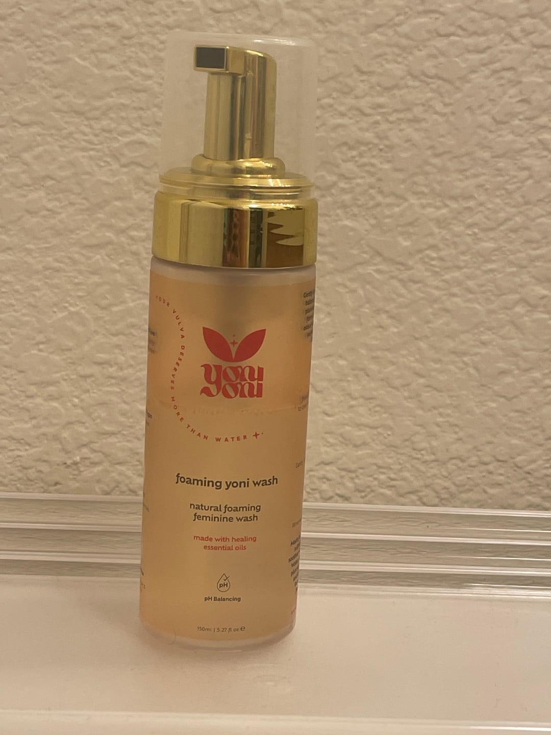 Customer photo review of Foaming Feminine Wash