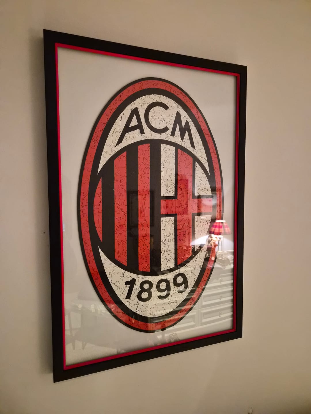 Customer photo review of Logo Milan® - Puzzle di Legno