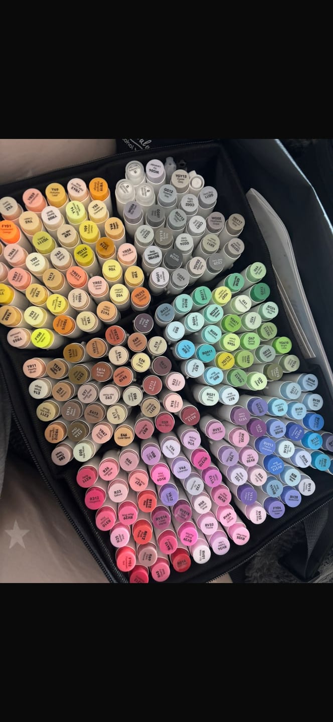 Customer photo review of Ohuhu Marker Bag for Oahu and Honolulu Series