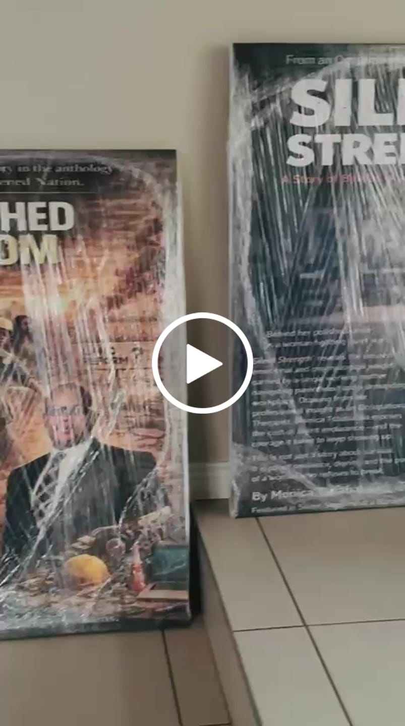 Customer video review of 3 x A0 Super Big Canvas (80.9x102,5cm)