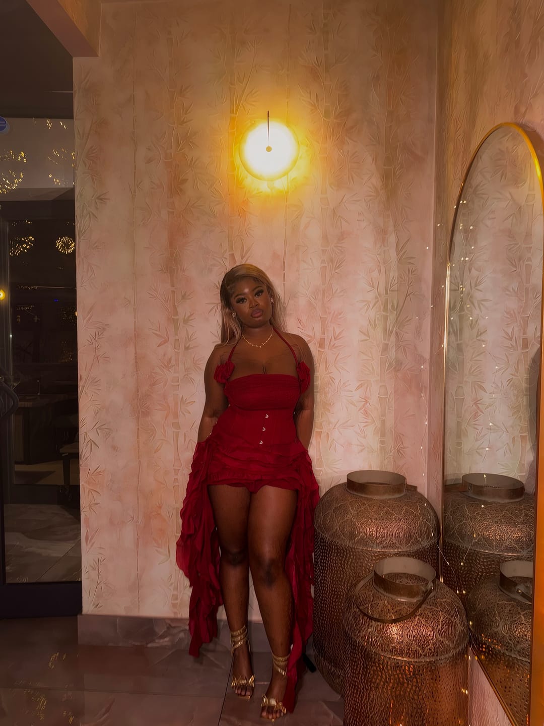 Customer photo review of Monroe Dress