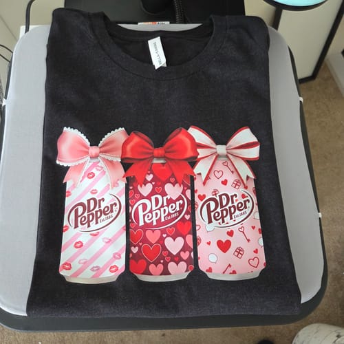 Customer photo review of DTF Transfers Upload Your Gang Sheet