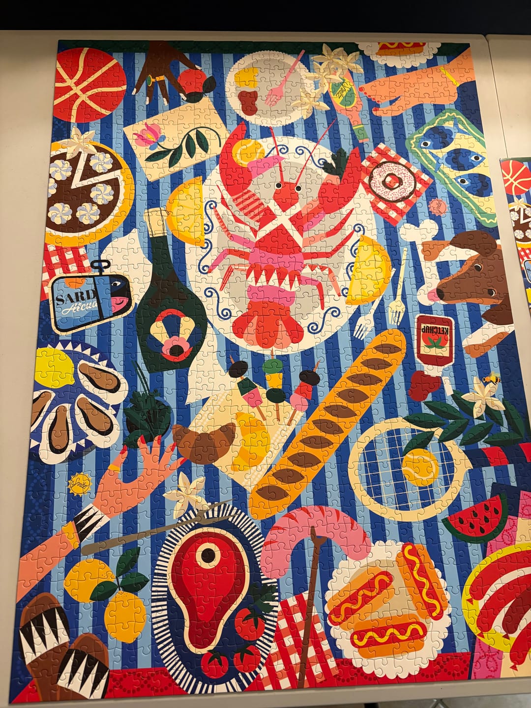 Customer photo review of Seaside Feast