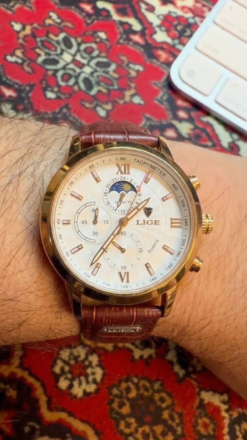 Customer photo review of LIGE® Classic Sports Watch