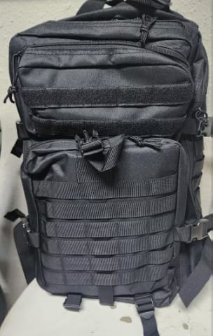 Customer photo review of Falour Elite Outdoor Tactical Assault Backpack – Durable Hiking & Travel Pack