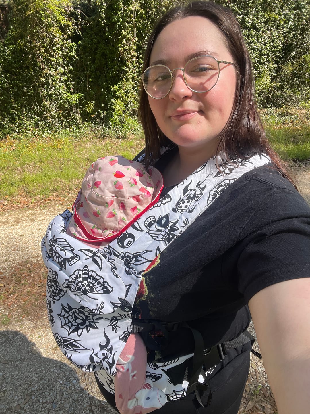 Customer photo review of The Dahlia Carrier in Bad Boy