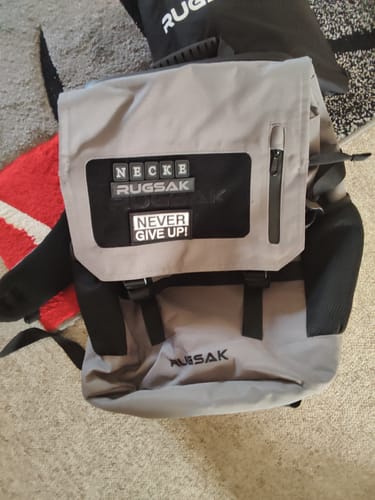 Customer photo review of Never Give Up PATCH