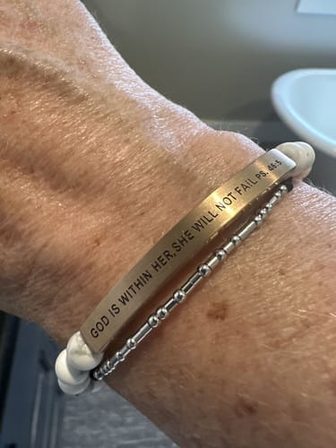 Customer photo review of GOD IS WITHIN HER SHE WILL NOT FAIL - Psalms 46:5