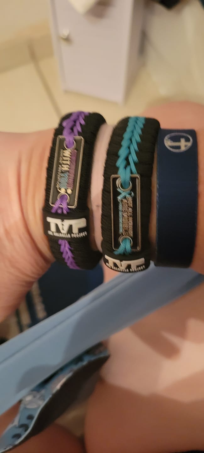 Customer photo review of You Belong Here - Paracord Bracelet